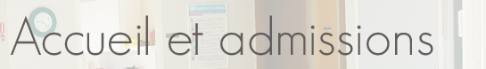 Admissions Admissions